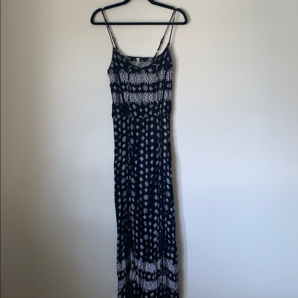 Elan printed maxi dress